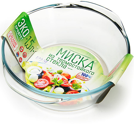 Миска стеклянная