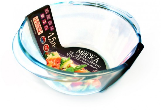 Миска стеклянная «Модерн»