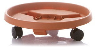 Подставка под кашпо на колесах (30 см)