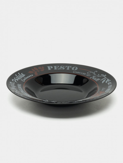 Блюдо для пасты «Friends Time black»