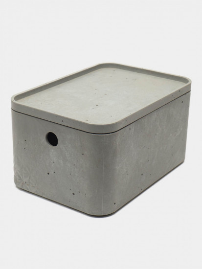 Корзинка с крышкой «Beton»