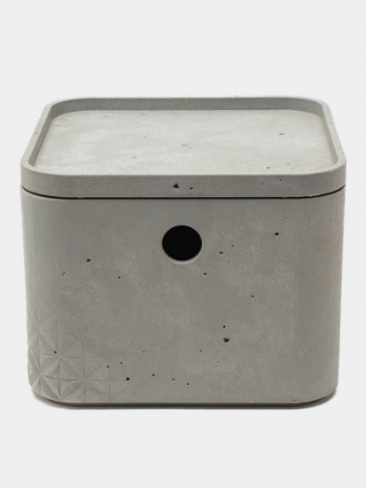 Корзинка с крышкой «Beton»