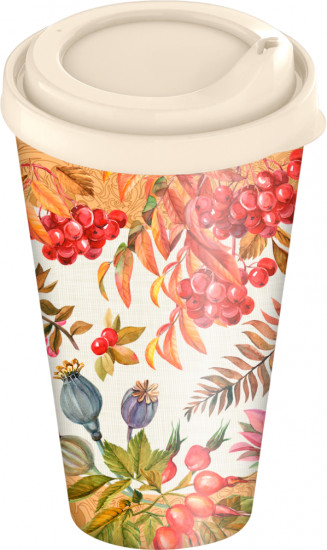 Стакан с крышкой