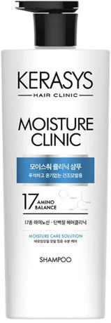 Увлажняющий протеиновый шампунь для сухих и поврежденных волос «Moisture Clinic Protein Shampoo»