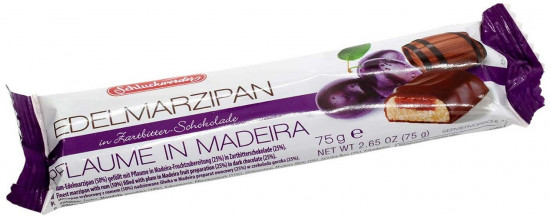 Батончик марципановый со сливой