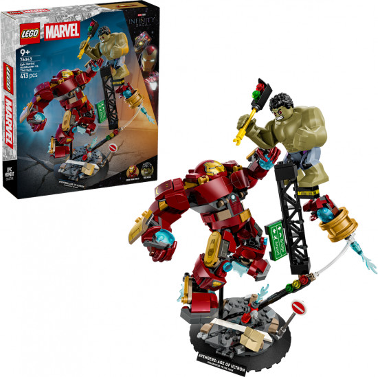 Конструктор LEGO® 76343 Эпическая битва: Халкбастер против Халка