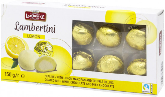 Конфеты с марципаном и лимоном «Lambertini Marzipan»