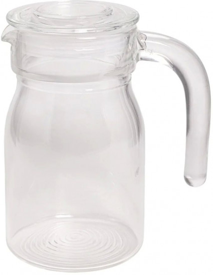 Кувшин с крышкой стеклянный
