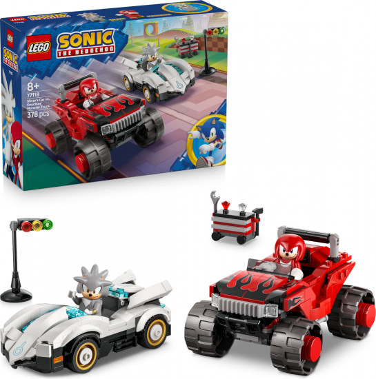 Конструктор LEGO® 77118 Автомобиль Сильвера против монстр-трака Наклса