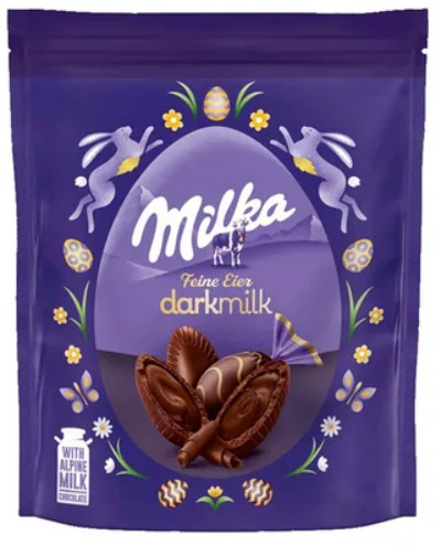 Шоколадные яйца «Dark Milk»