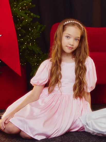 Платье нарядное для девочек с рукавами