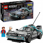 Конструктор Speed ​​Champions 77256 Машина времени из фильма «Назад в будущее». Time Machine from Back to the Future