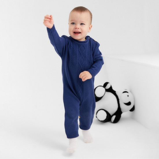 Комбинезон детский вязаный 