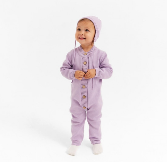 Комбинезон детский вязаный 