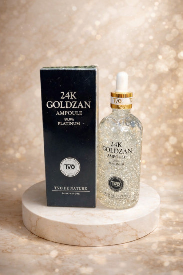 Сыворотка для лица «24K Goldzan Ampoule 99.9% Platinum»