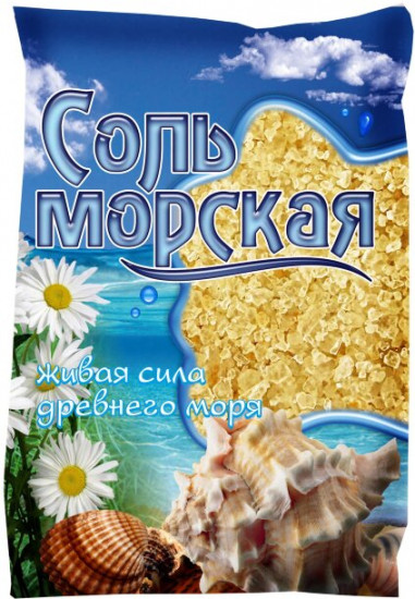 Соль для ванн морская «Ромашка»