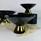 черный/золотой