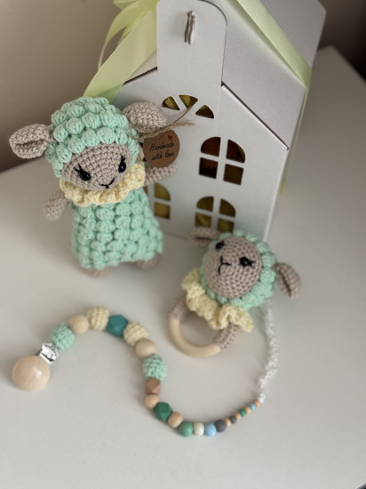 Набор подарочный для новорожденных «Барашек»