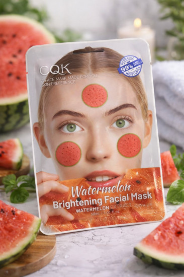 Тканевая маска для лица с экстрактом арбуза Watermelon Brightening