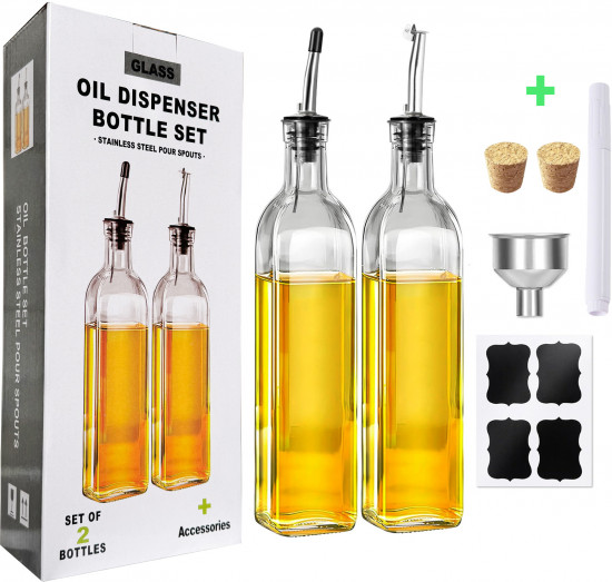Набор бутылок для масла и уксуса