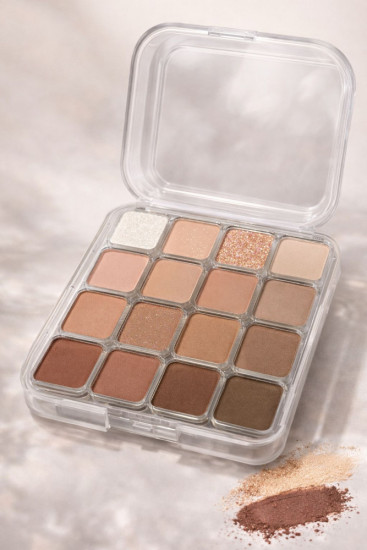 Палетка теней для век, 16 оттенков