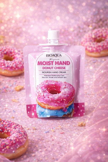 Крем для рук питательный «Moist Hand Donut Cheese»