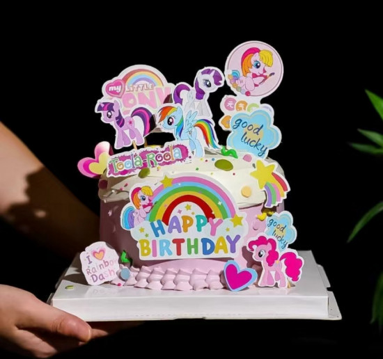 Топперы для торта «My little pony»
