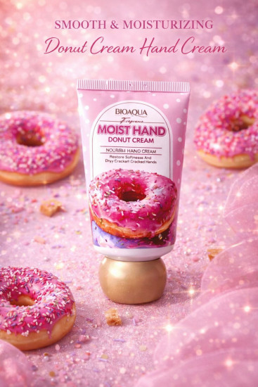 Крем для рук увлажняющий с ароматом пончика «Donut Cream»