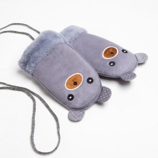 Варежки детские  с вышивкой