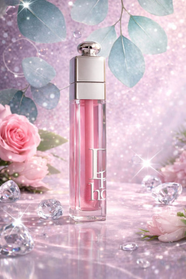 Блеск для губ с глянцевым эффектом, тон 2 Винтажный розовый