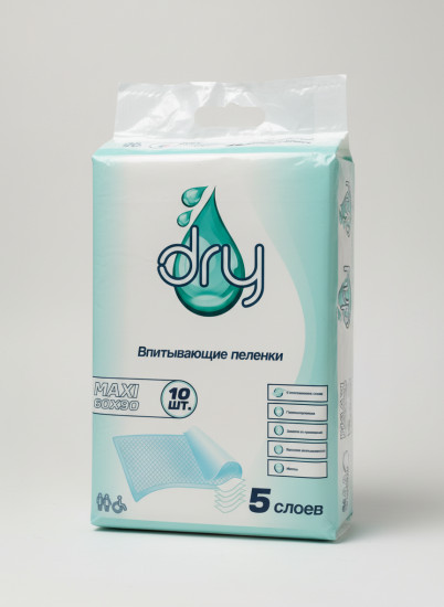 Пеленки впитывающие одноразовые