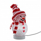 Фигура «Снеговичок», 15х10 см, 1 LED, USB