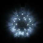 Фигура «Звезда», 25х25 см, 30 LED, 220V, белый
