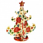 Ёлка со стикерами «Пожелания»