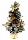 Ёлка с золотым декором (со снегом)