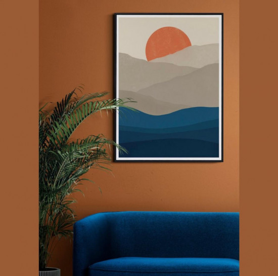 Картина на холсте интерьерная «Kolsai»