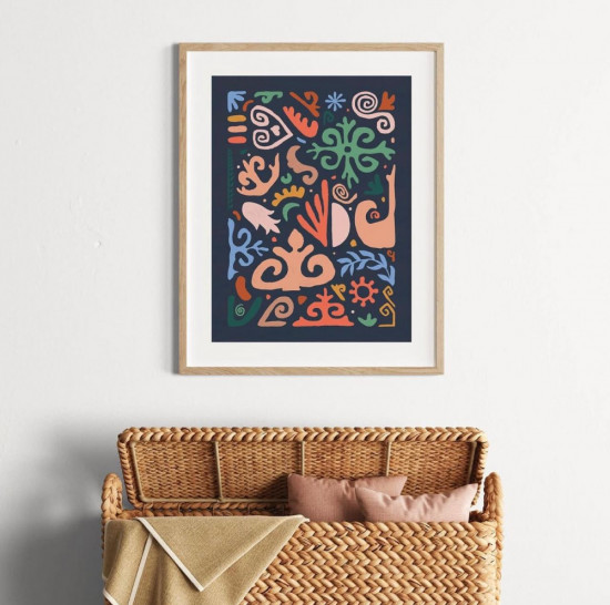 Картина на холсте интерьерная «Jarqyn bolashaq-2»