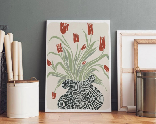 Картина на холсте интерьерная «Omir»