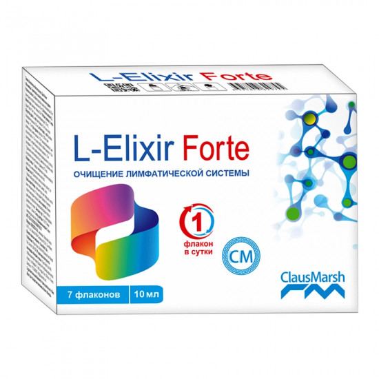 Л-эликсир форте для очищения лимфатической состемы №7