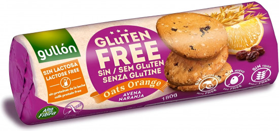 Печенье безглютеновое с овсянкой и апельсином