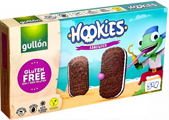 Печенье какао-бисквитное безглютеновое с начинкой