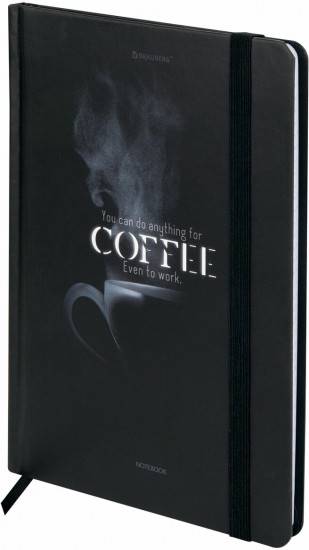 Блокнот с резинкой в клетку