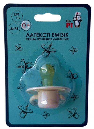 Соска-пустышка с круглым соском