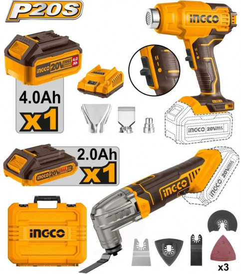 Набор аккумуляторного инструмента INGCO