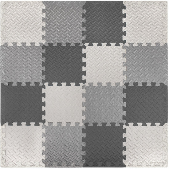 Коврик-пазл напольный