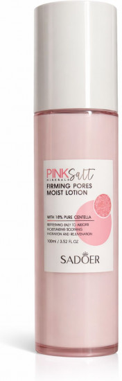 Увлажняющий лосьон для лица с центеллой для сужения пор «Pink Salt Minerals»