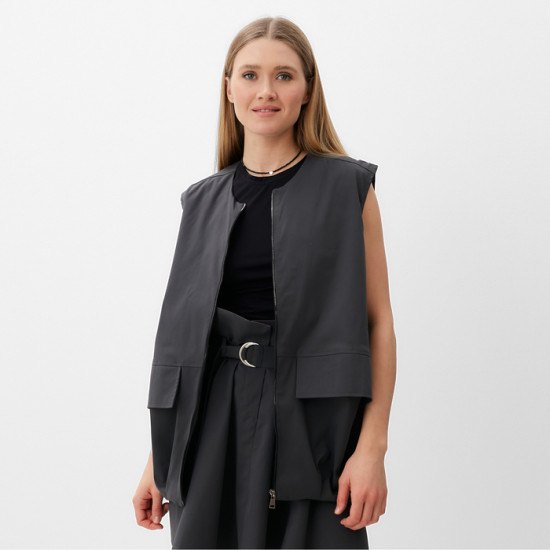 Жилет женский на молнии