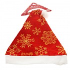 Колпак снежинка золото 39x27 см
