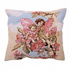 Наволочка декоративная «Эльфы в весеннем лесу» (50х50 см, гобелен)