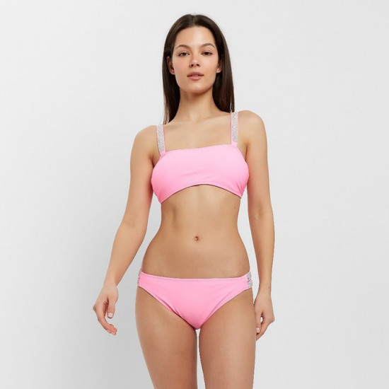 Купальник раздельный со стразами женский